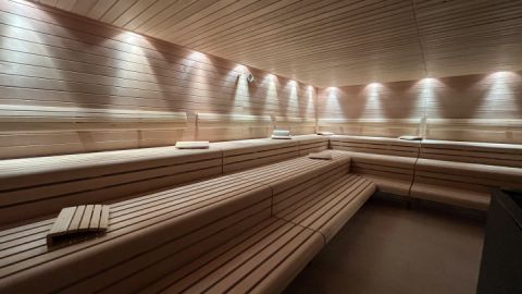 Innenansicht Sauna 