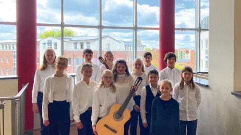 Gitarrenensemble der Kreismusikschule Müritz