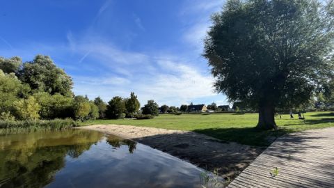 Badestrand Rechlin mit Seebrücke